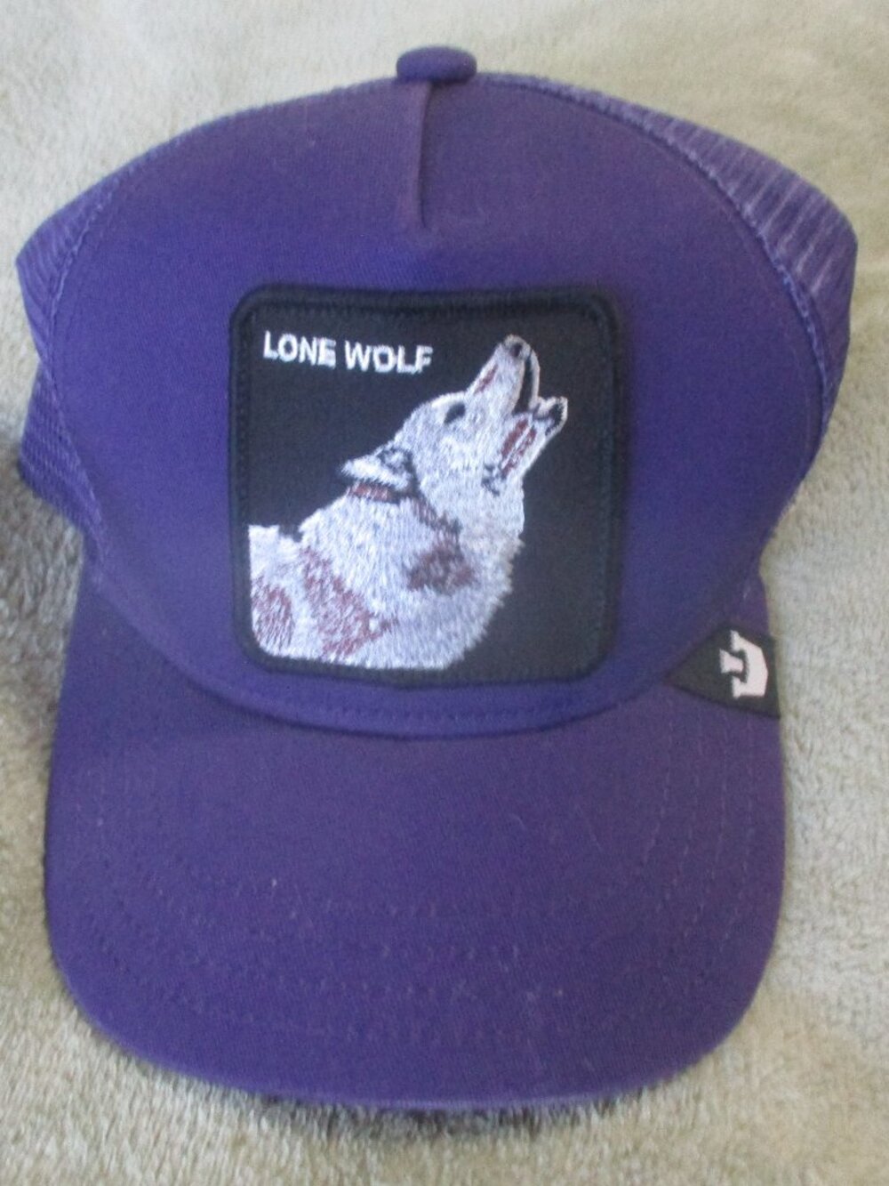 Lone Wolf THE FARM by Goorin Bros Snapback Rare Purple
